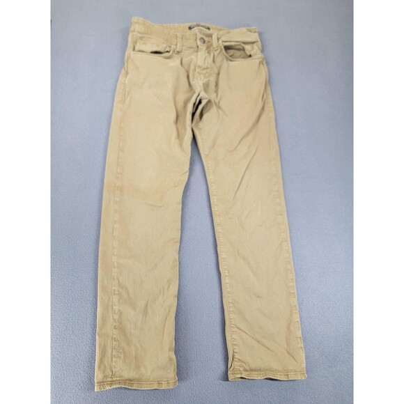 Mavi Jeans Zach Straight Leg Pants Mens 31x30 Khaki Chino Stretch Casual - Picture 1 of 12